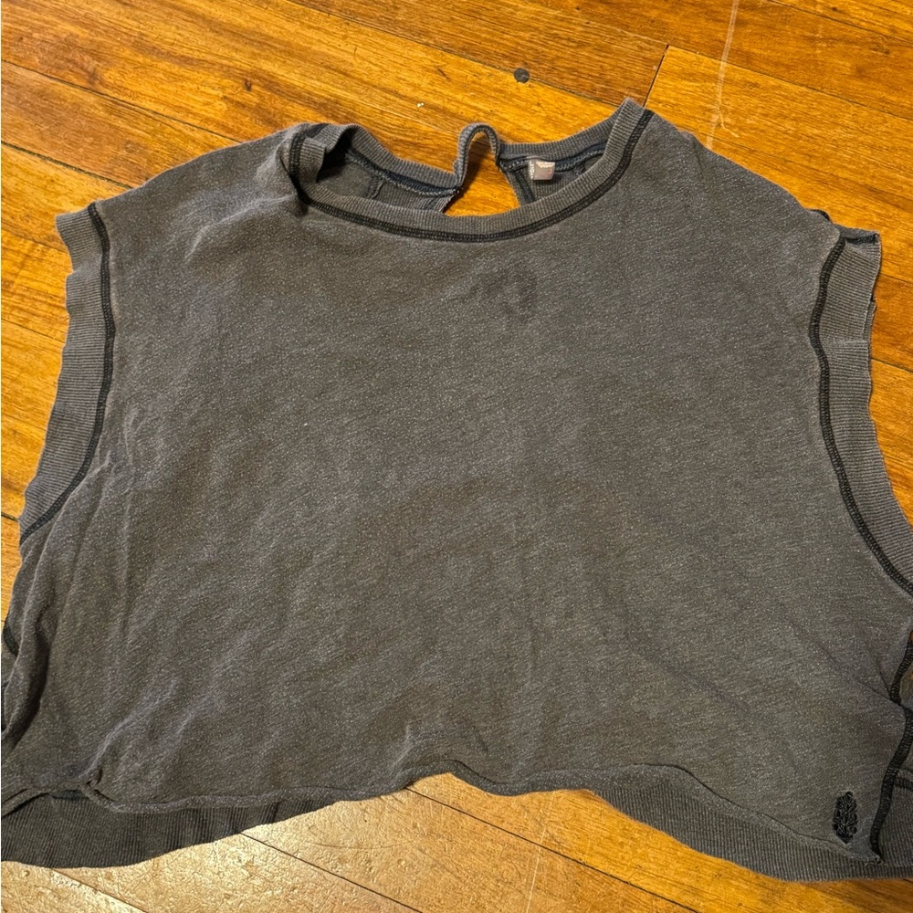 Free People Movement FP My Tee Time Open Back T-Shirt SMALL